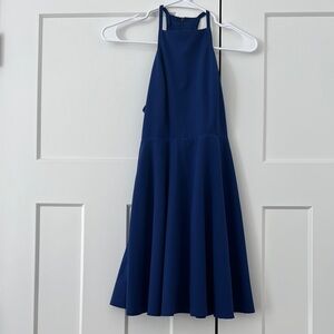 NWOT Lulu's Navy Blue Mini Dress